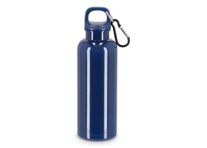 Bouteille de 500 ml en R-PET à personnaliser Nina Bleu foncé